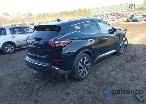 2018 Nissan Murano Platinum z USA, uszkodzony, nr VIN 5N1AZ2MH7JN127737